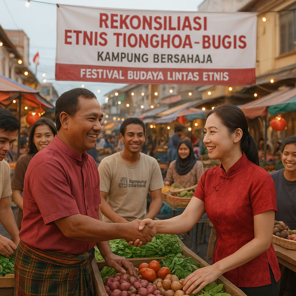 Rekonsiliasi Etnis Tionghoa-Bugis di Makassar: dari Konflik ke Gotong Royong