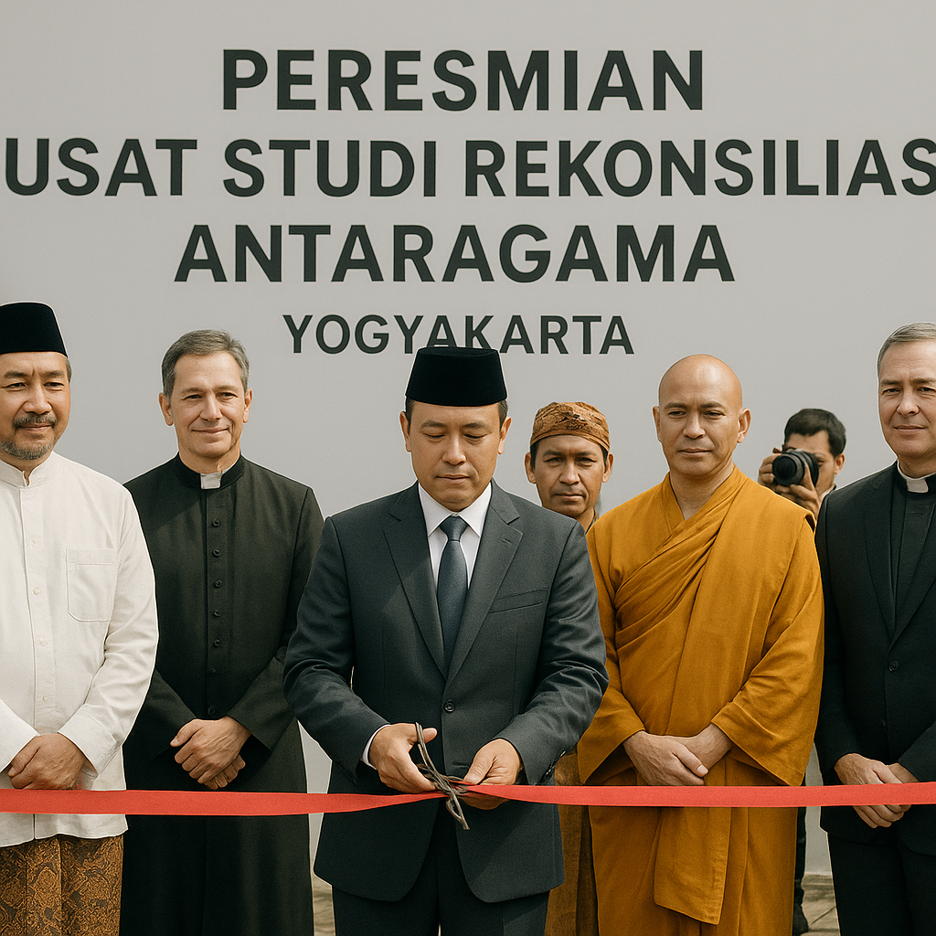 Menteri Agama Resmikan Pusat Studi Rekonsiliasi Antaragama di Yogyakarta