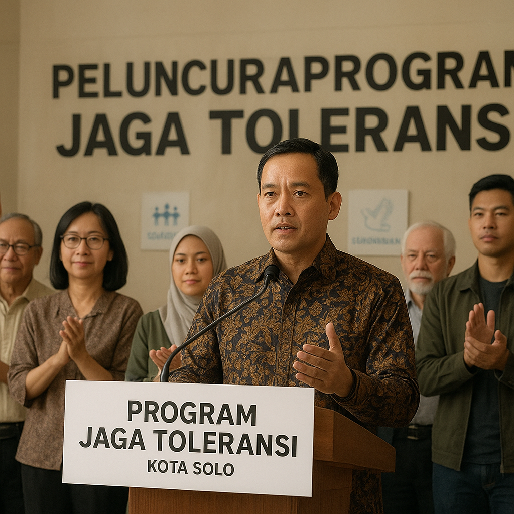 Program Jaga Toleransi Diluncurkan di Kota Solo Antisipasi Konflik Identitas