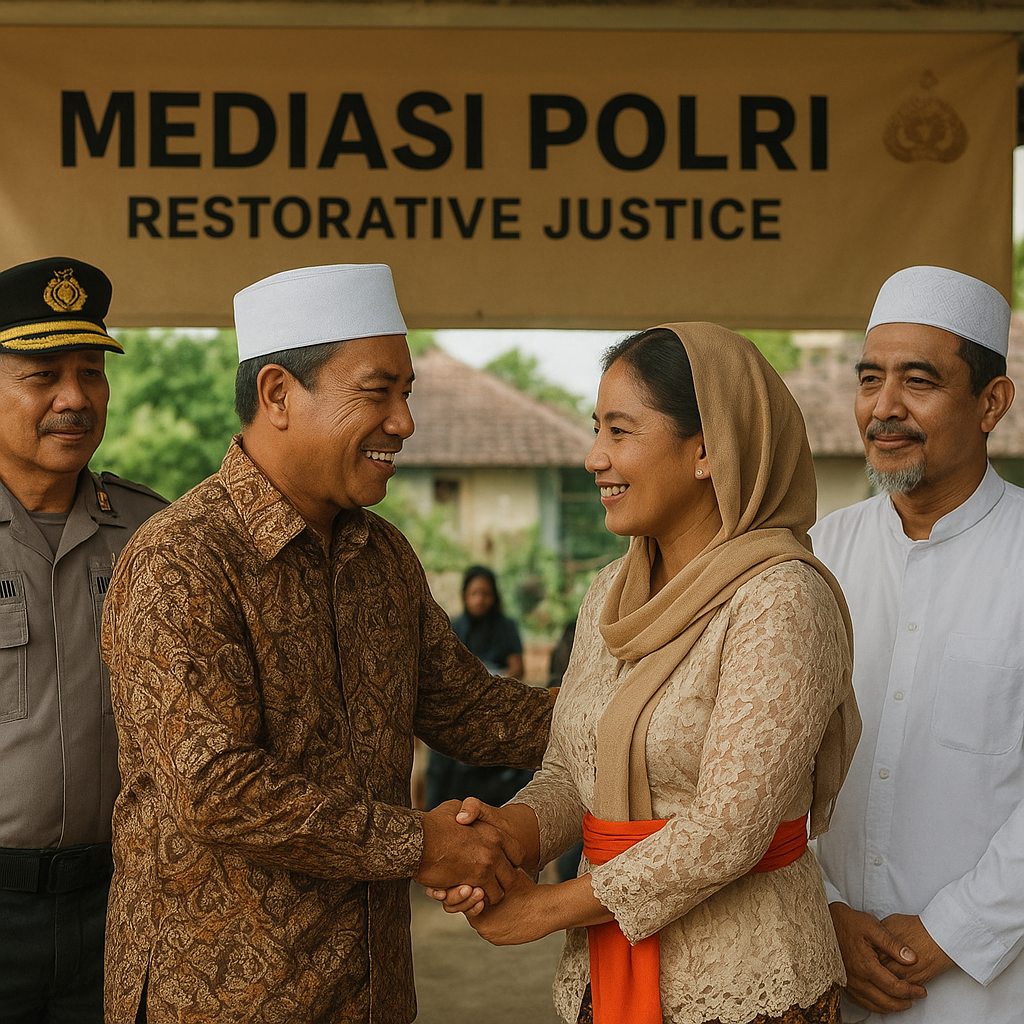 Mediasi Polri Berhasil Rukunkan Warga Muslim dan Hindu di Puncak Konflik Lombok Timur