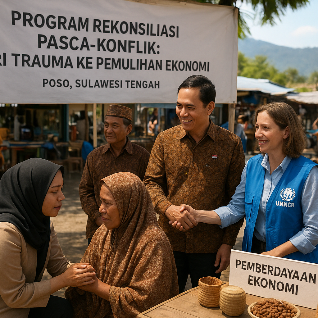 Program Rekonsiliasi Pasca-Konflik di Poso: Dari Trauma ke Pemulihan Ekonomi