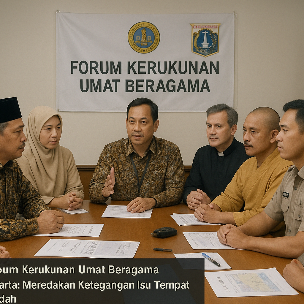 Forum Kerukunan Umat Beragama Jakarta: Meredakan Ketegangan Isu Tempat Ibadah