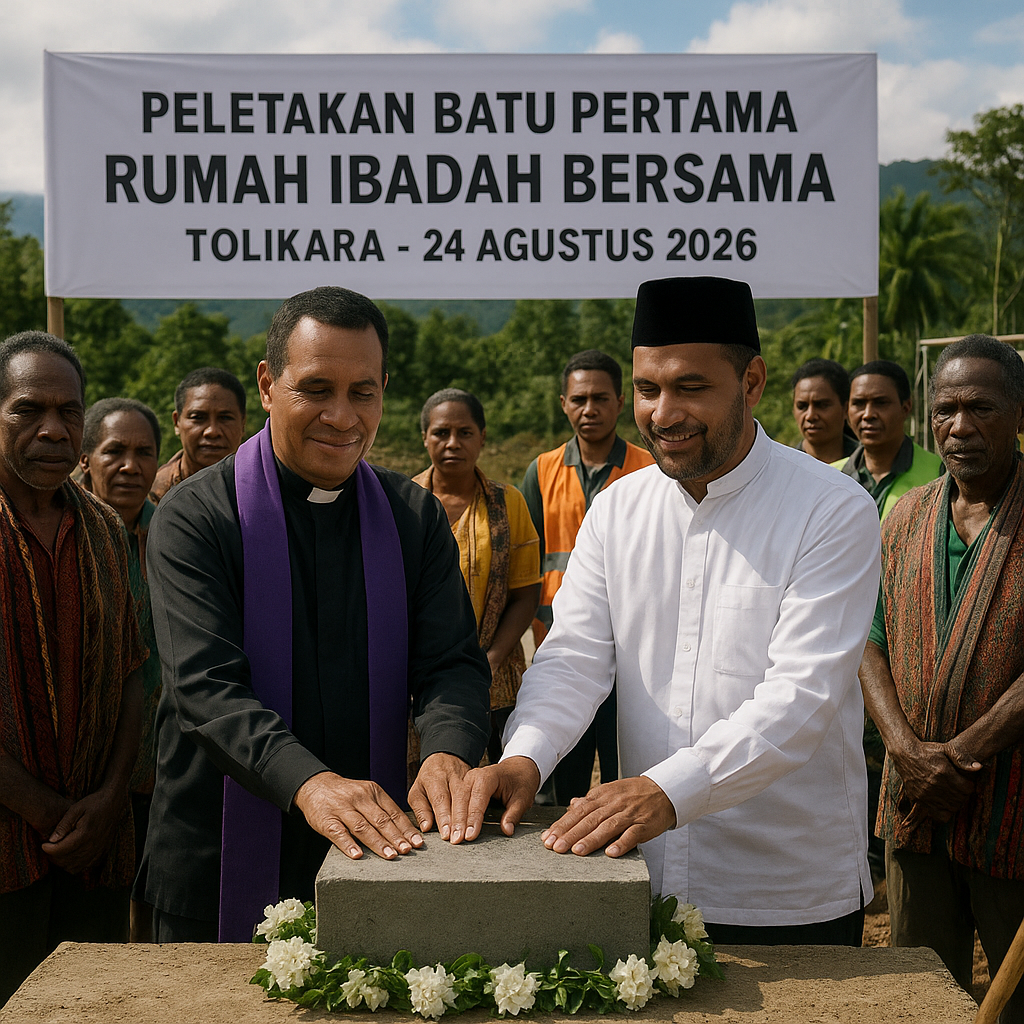 Pembangunan Rumah Ibadah Bersama di Tolikara Jadi Simbol Rekonsiliasi