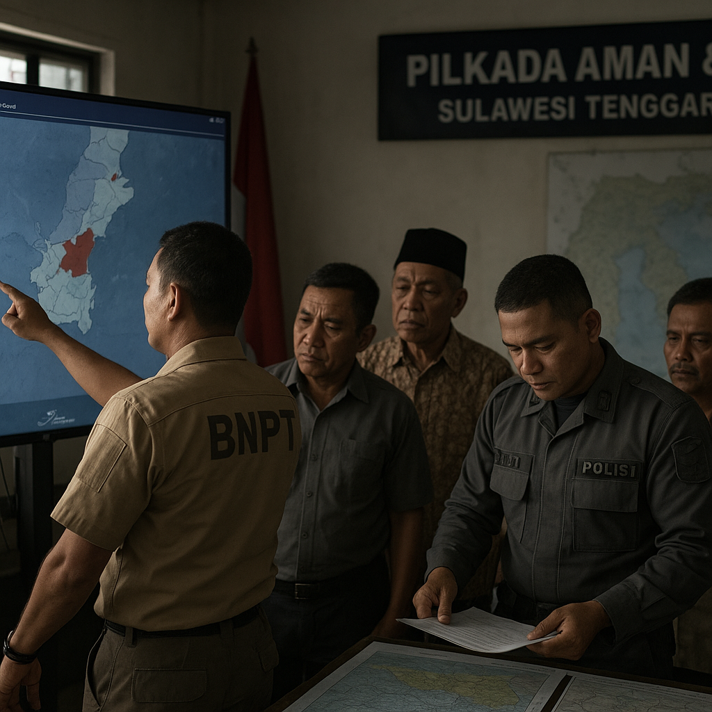 BNPT Soroti Potensi Konflik Horizontal Jelang Pilkada Serentak di Sulawesi Tenggara