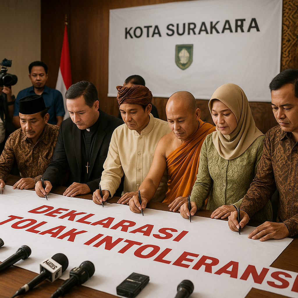 Dialog Lintas Iman di Surakarta Hasilkan Deklarasi Tolak Intoleransi
