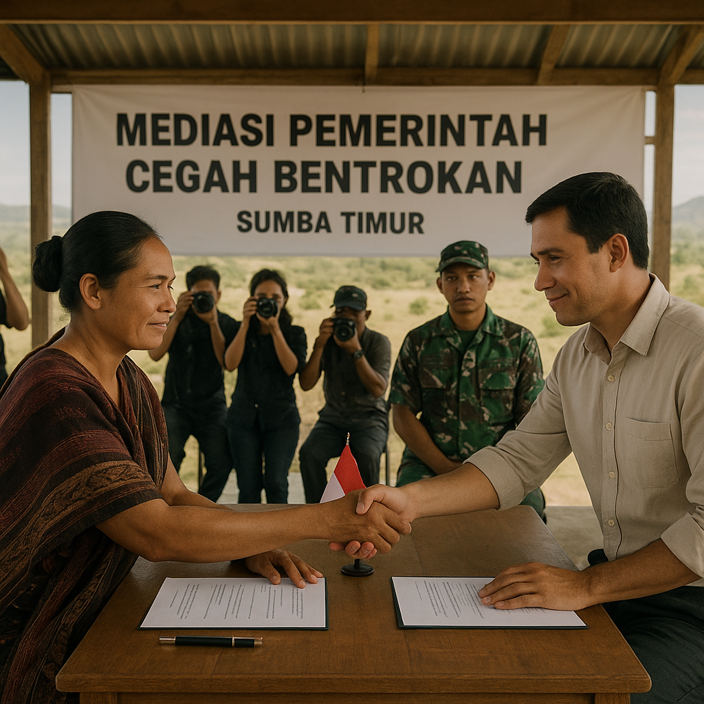 Konflik Lahan di Sumba Timur: Mediasi Pemerintah Berhasil Cegah Bentrokan