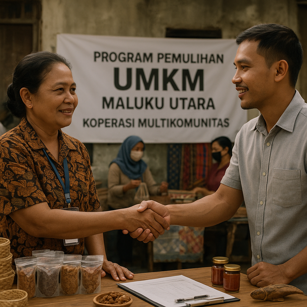 Ekonomi Pasca Konflik: Program Pemulihan UMKM di Maluku Utara Mulai Tunjukkan Hasil