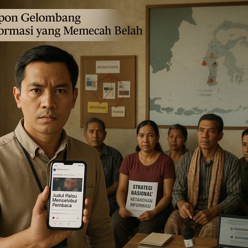 Merespon Gelombang Disinformasi yang Memecah Belah: Strategi Nasional untuk Memperkuat Ketahanan Informasi di Daerah Rawan Konflik