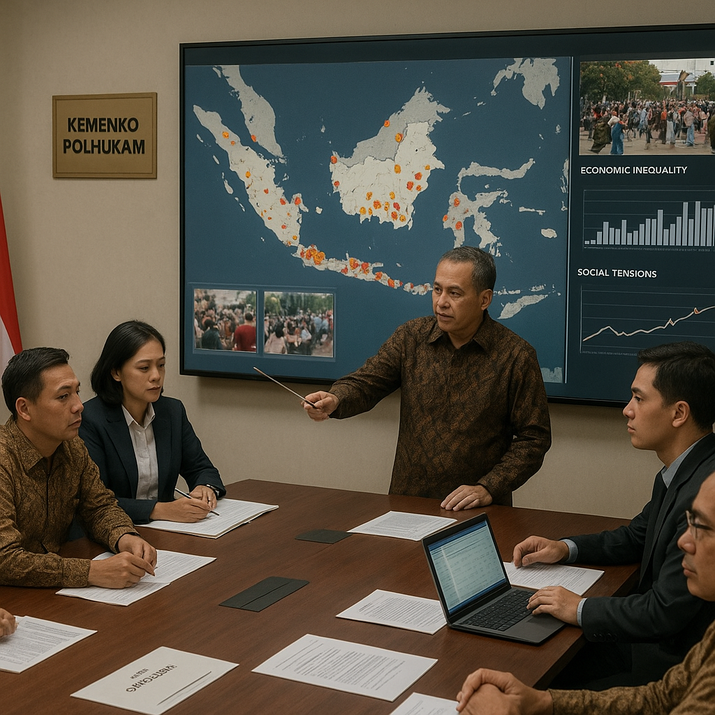 Kemenko Polhukam Evaluasi Kebijakan Deteksi Dini Konflik Sosial