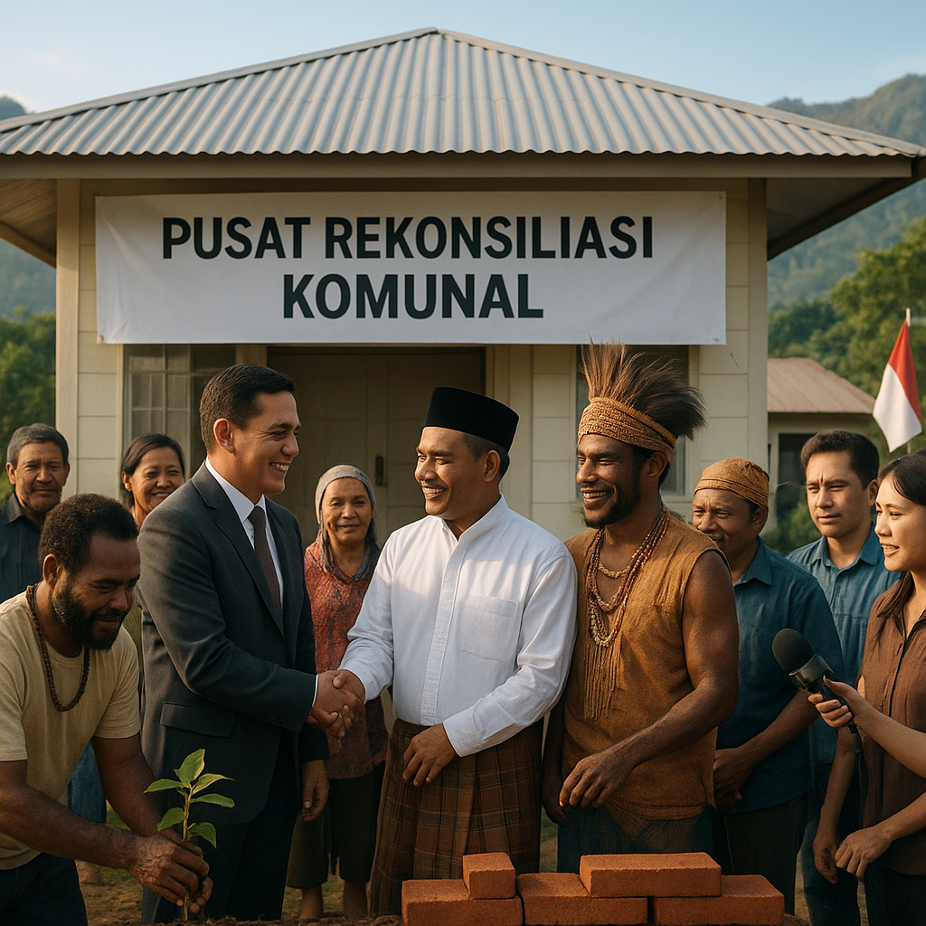 Warga Tolikara Sepakat Bangun Pusat Rekonsiliasi Pasca Konflik Agama