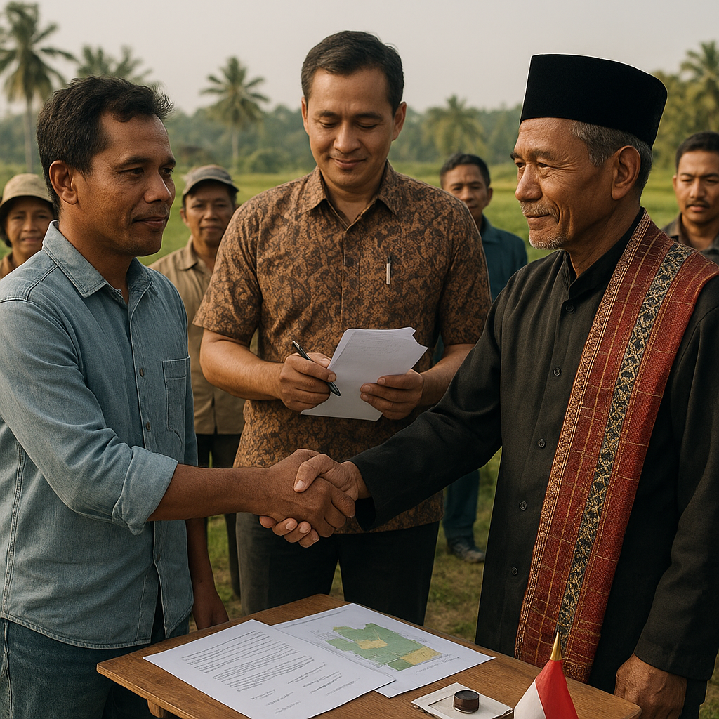 Konflik Horizontal di Lampung Tengah Mereda Setelah Kesepakatan Ganti Rugi Lahan Transmigran