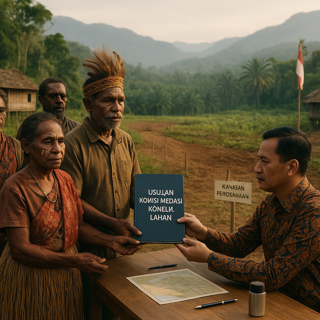 Masyarakat Adat Papua Usulkan Pembentukan Komisi Mediasi Konflik Lahan