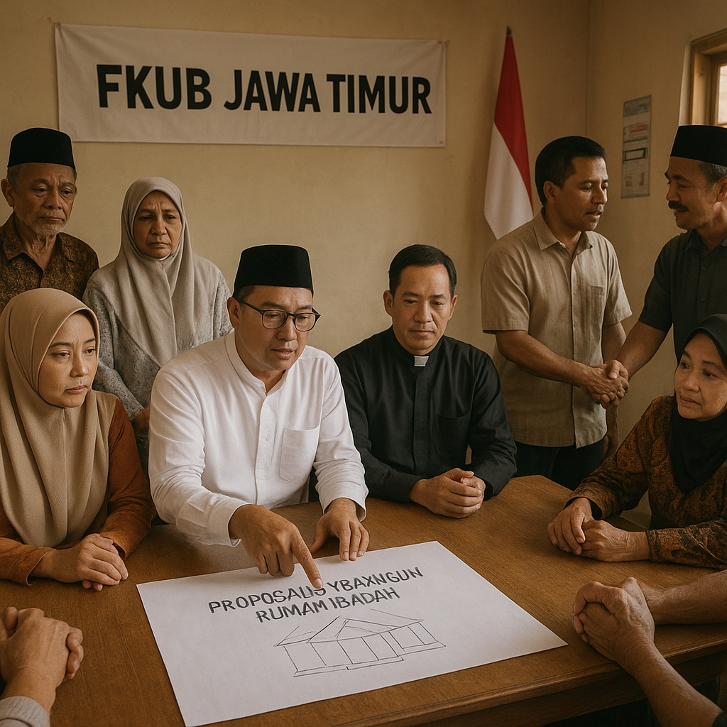 FKUB Jatim Dorong Percepatan Pembangunan Rumah Ibadah di Daerah Minoritas