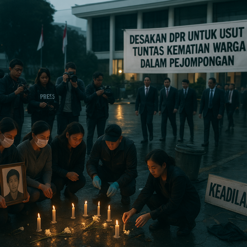 Desakan DPR untuk Usut Tuntas Kematian Warga dalam Ricuh Pejompongan