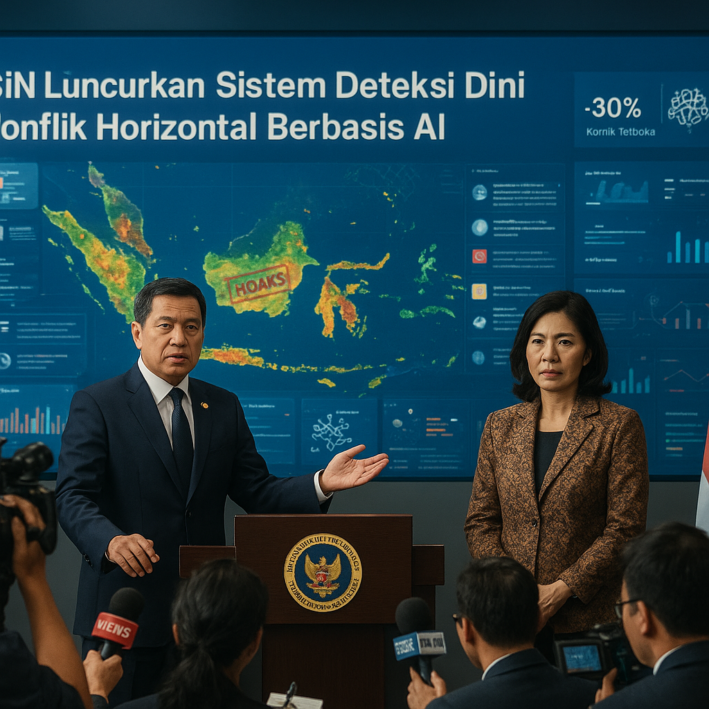 BIN Luncurkan Sistem Deteksi Dini Konflik Horizontal Berbasis AI