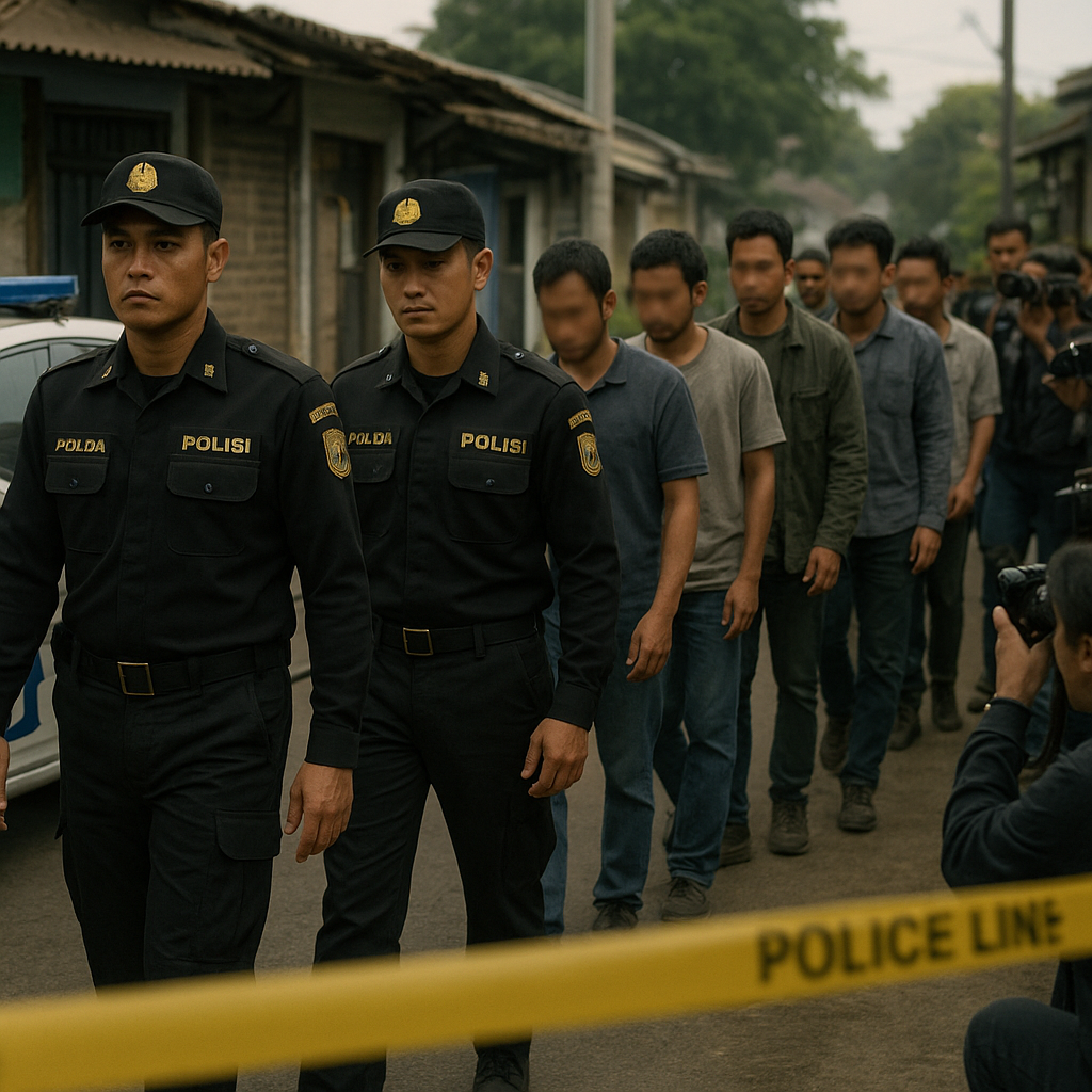 Polda Tetapkan 49 Tersangka, Mayoritas dari Daerah Penyangga Jakarta dengan Modus Anarko