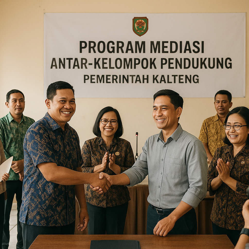 Pasca-Konflik Pilkada, Pemerintah Kalteng Luncurkan Program Mediasi Antar-Kelompok Pendukung