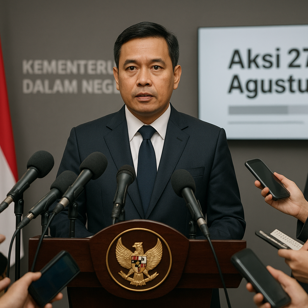 Wamendagri Beberkan Tahapan Sanksi untuk Ormas Usai Aksi 27 Agustus