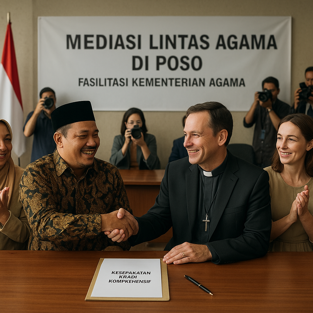 Mediasi Lintas Agama di Poso Berhasil Capai Kesepakatan Damai