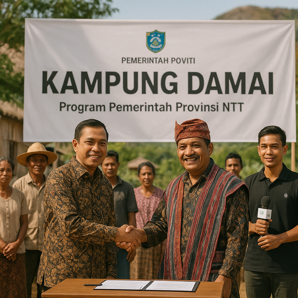 Pemerintah Daerah NTT Luncurkan Program 'Kampung Damai' untuk Redam Konflik Horizontal Antar Desa