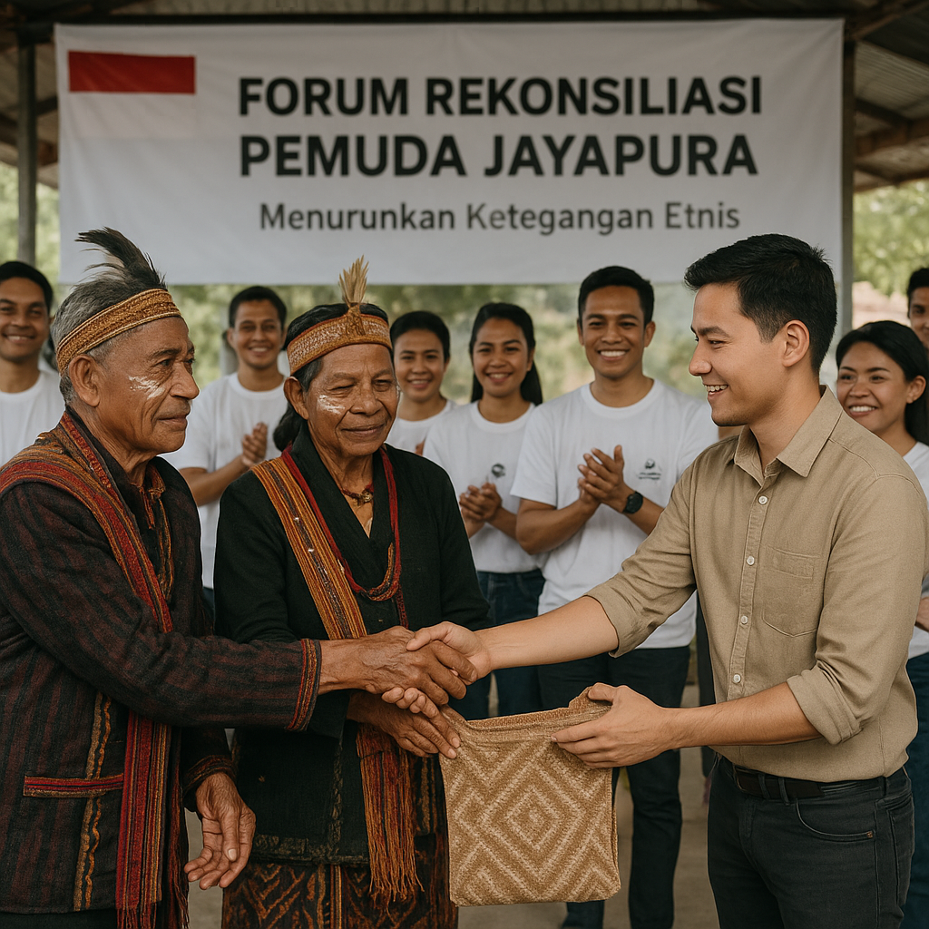 Inisiatif Rekonsiliasi Antarkelompok Muda di Jayapura Berhasil Turunkan Ketegangan Etnis