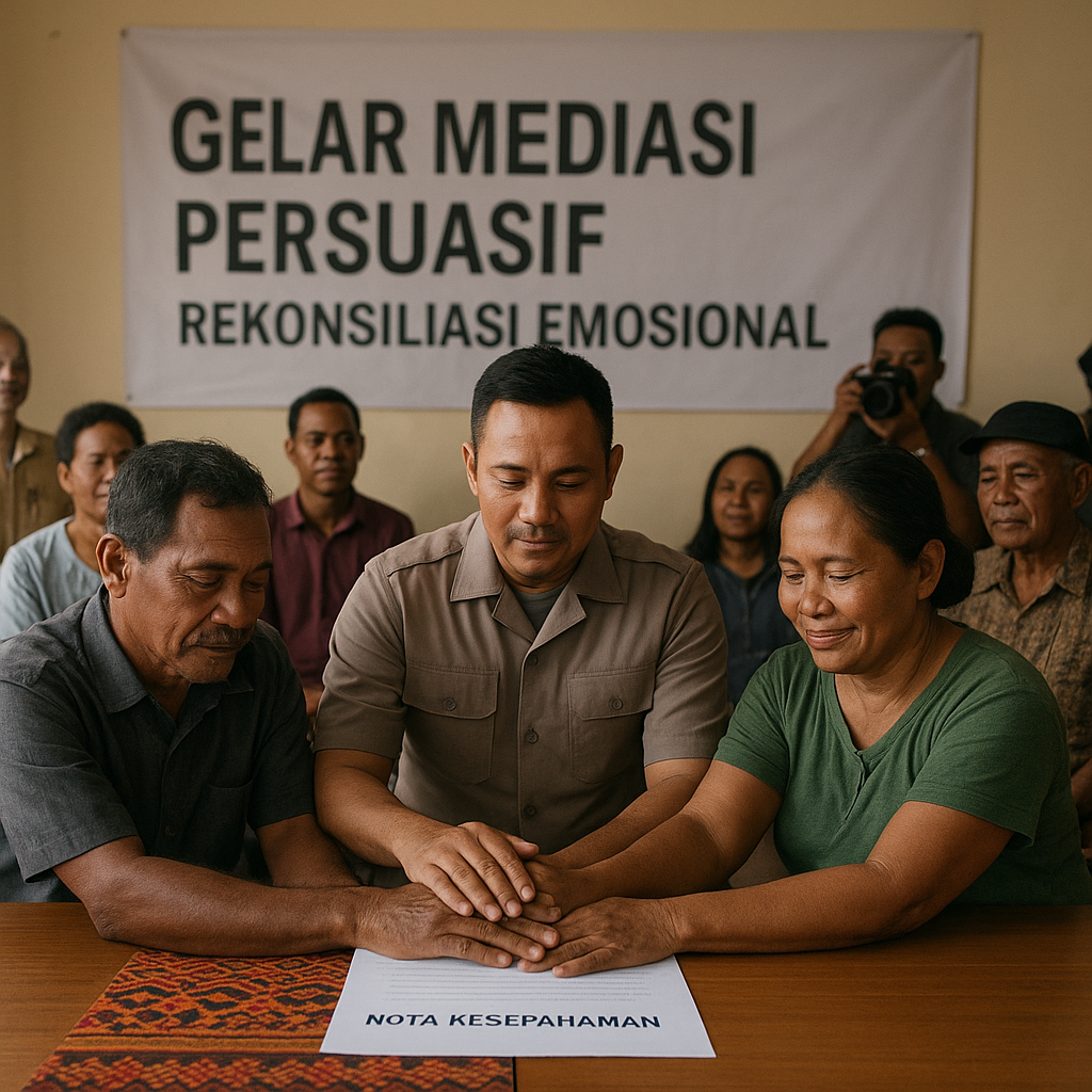 Gelar Mediasi Persuasif, Aparat Atasi Penanganan Konflik Ambon