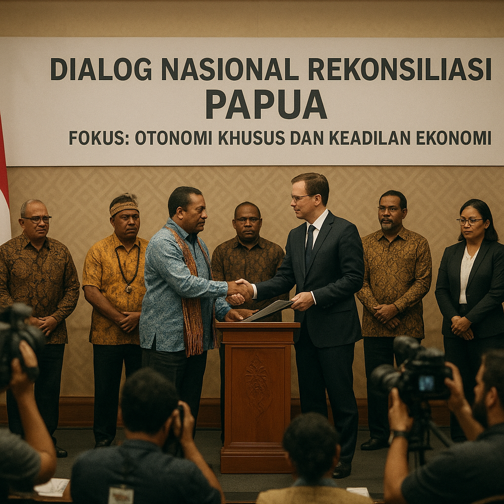 Dialog Nasional Rekonsiliasi Papua Dimulai: Fokus pada Otonomi Khusus dan Keadilan Ekonomi