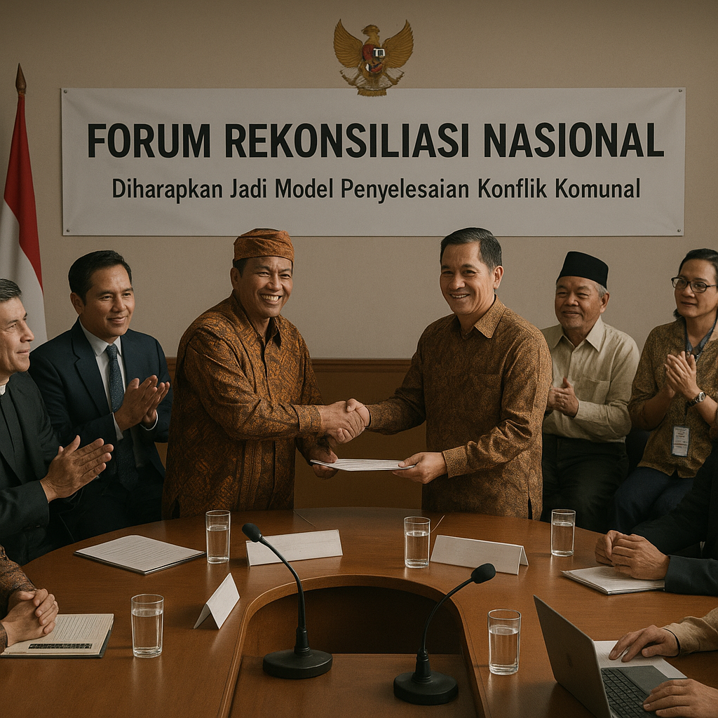 Forum Rekonsiliasi Nasional Diharapkan Jadi Model Penyelesaian Konflik Komunal