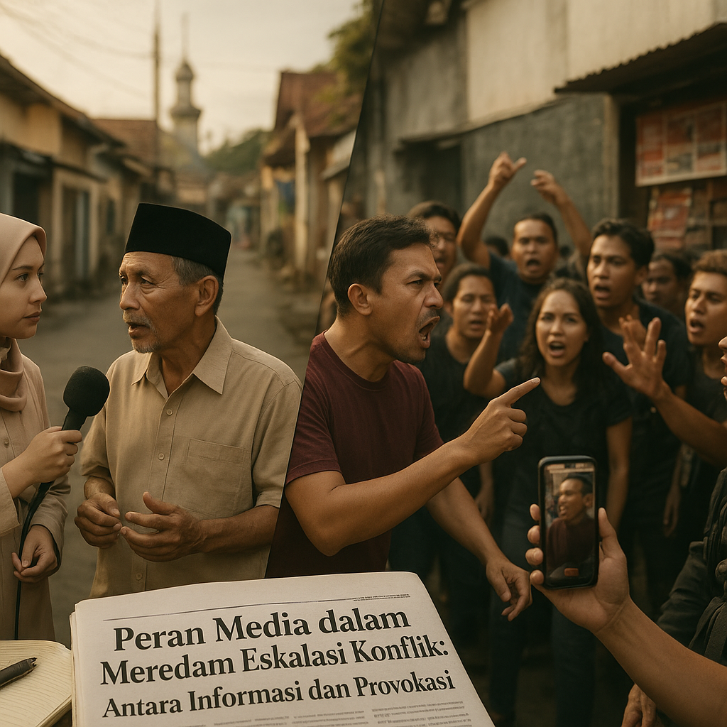 Peran Media dalam Meredam Eskalasi Konflik: Antara Informasi dan Provokasi