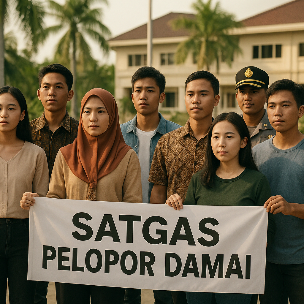 Polda Kalbar Bentuk Satgas 'Pelopor Damai' dari Pemuda Lintas Etnis