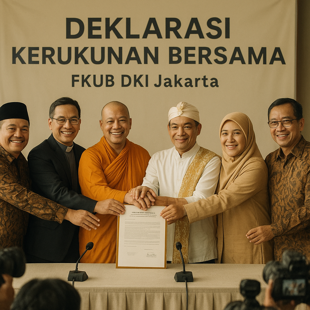 Dialog Lintas Agama di Jakarta Hasilkan Deklarasi Kerukunan Bersama untuk Cegah Konflik Identitas