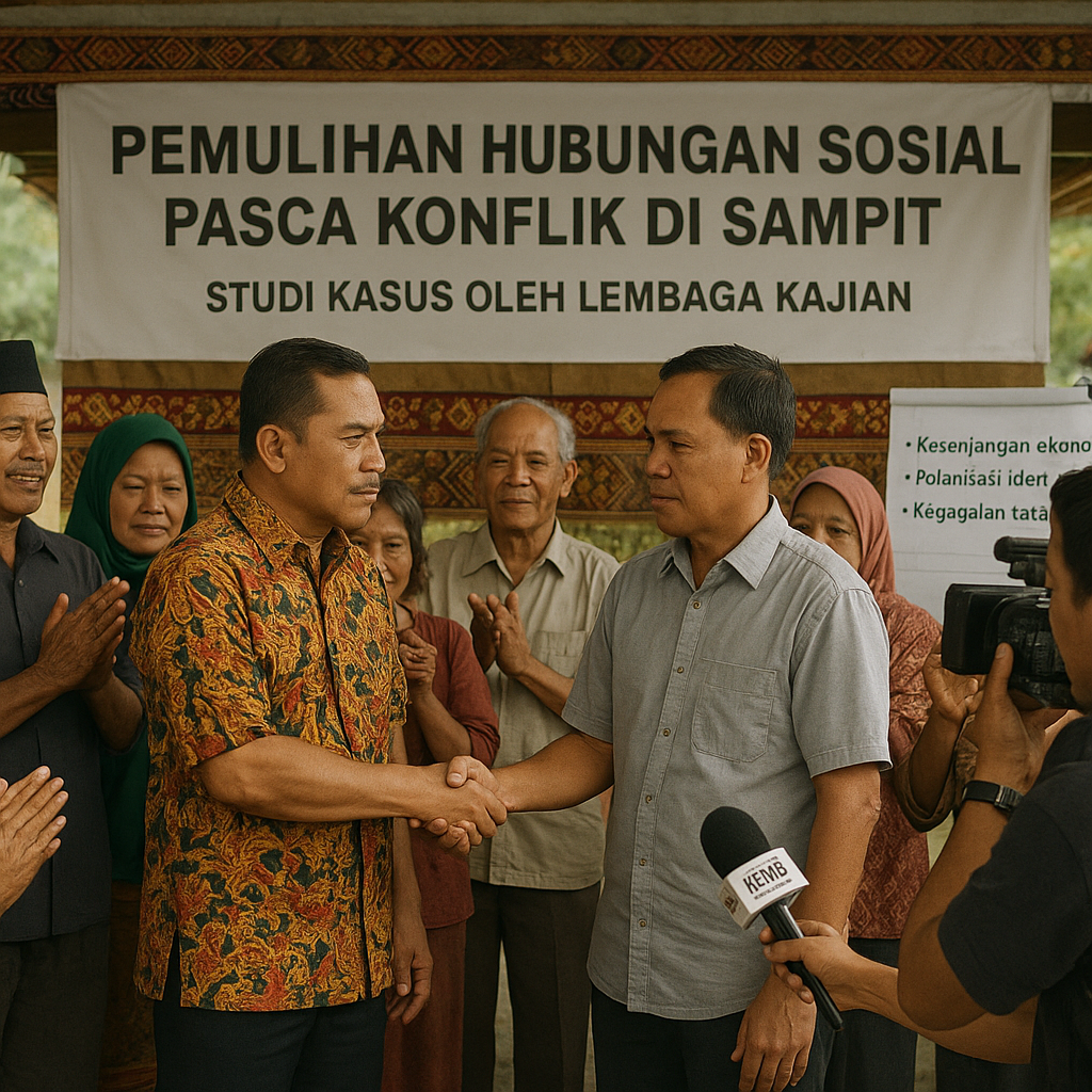 Pemulihan Hubungan Sosial Pasca Konflik di Sampit: Studi Kasus oleh Lembaga Kajian
