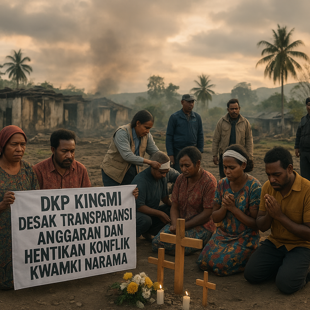 DKP KINGMI Desak Transparansi Anggaran dan Hentikan Konflik Kwamki Narama