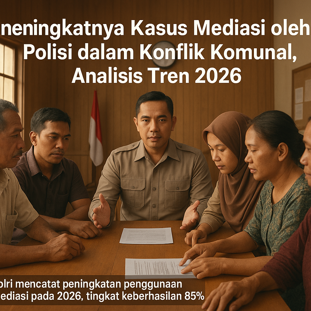 Meningkatnya Kasus Mediasi oleh Polisi dalam Konflik Komunal, Analisis Tren 2026