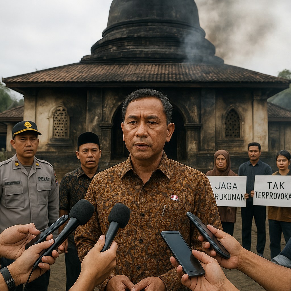 Kakanwil Kemenag Riau Kecam Pembakaran Vihara Muara Takus, Minta Warga Tak Terprovokasi
