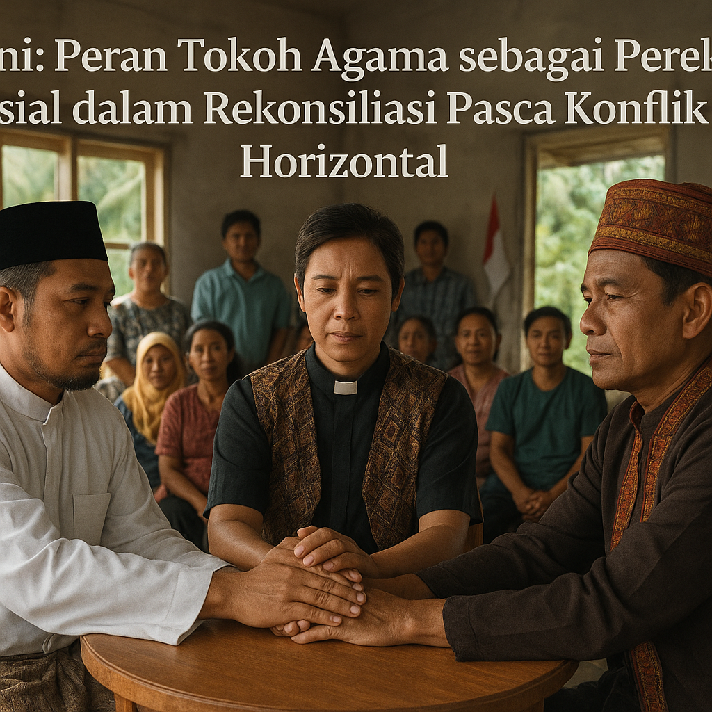 Opini: Peran Tokoh Agama sebagai Perekat Sosial dalam Rekonsiliasi Pasca Konflik Horizontal