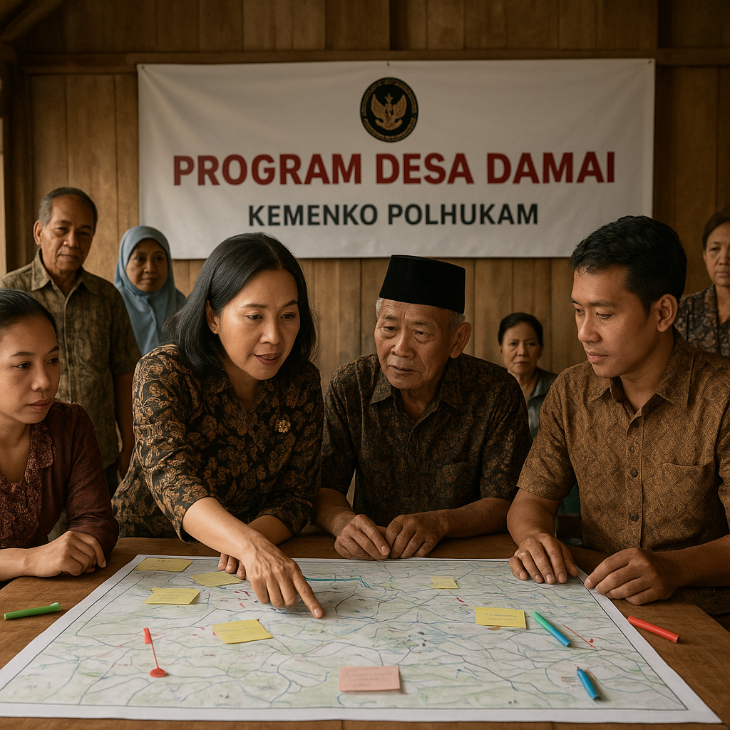 Kemenko Polhukam Luncurkan Program 'Desa Damai' untuk Daerah Rawan Konflik Horizontal