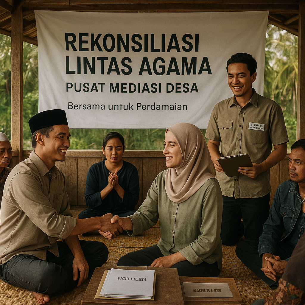 Rekonsiliasi Lintas Agama di Poso Dimulai: Warga Sepakat Bangun Pusat Mediasi Desa
