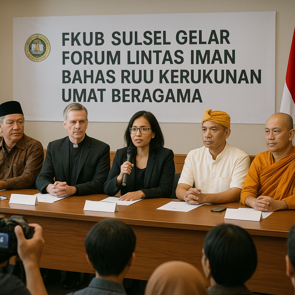 FKUB Sulsel Gelar Forum Lintas Iman Bahas RUU Kerukunan Umat Beragama