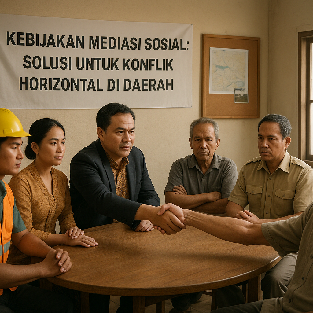Kebijakan Mediasi Sosial: Solusi untuk Konflik Horizontal di Daerah