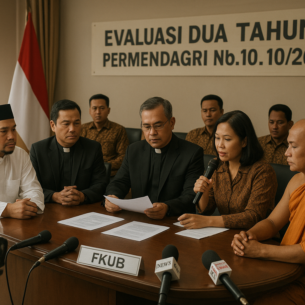 Evaluasi Dua Tahun Permendagri No. 10/2024: Penguatan Peran FKUB dalam Meredam Potensi Konflik Agama