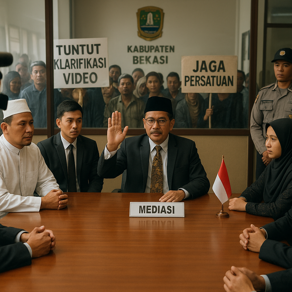 Mediasi Kasus Dugaan Penghinaan Agama di Bekasi: Langkah Awal, Tetapi Belum Final