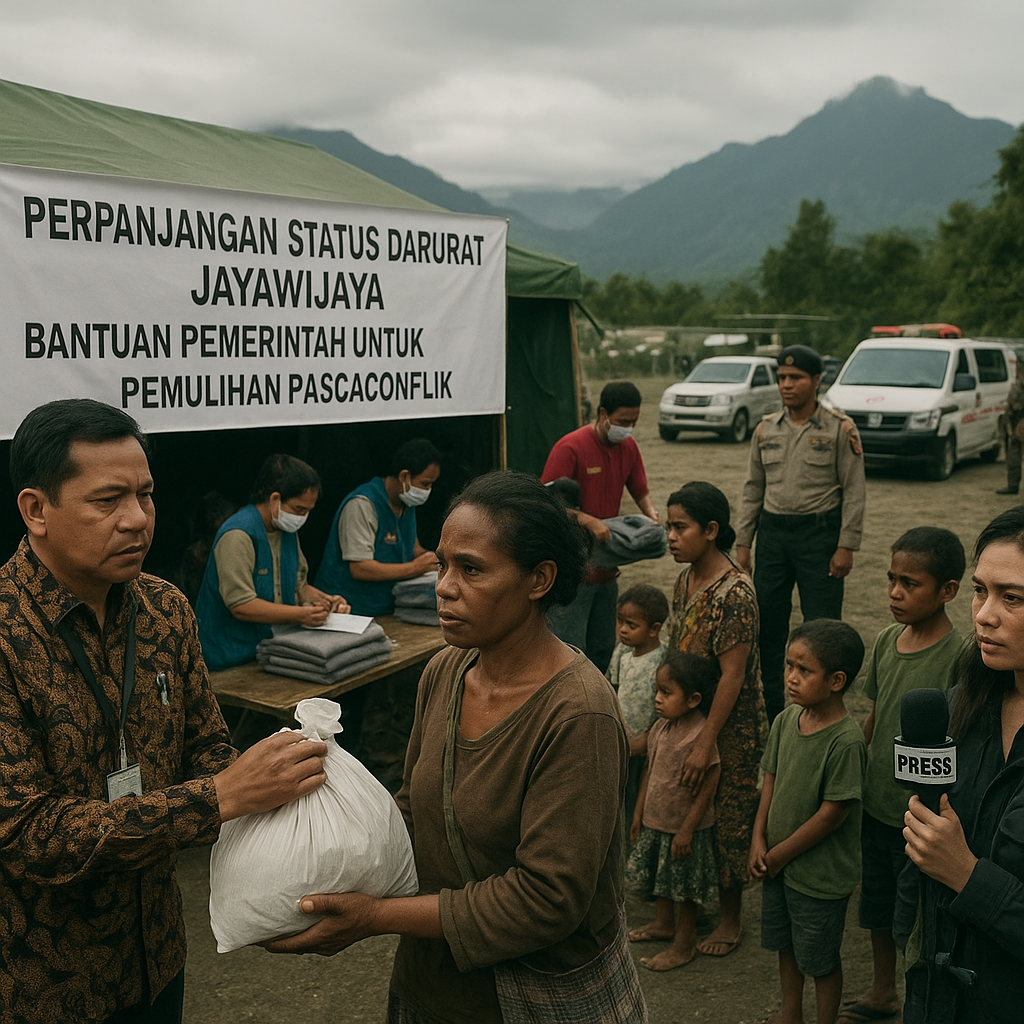 Perpanjangan Status Darurat dan Bantuan Pemerintah untuk Pemulihan Pascakonflik Jayawijaya