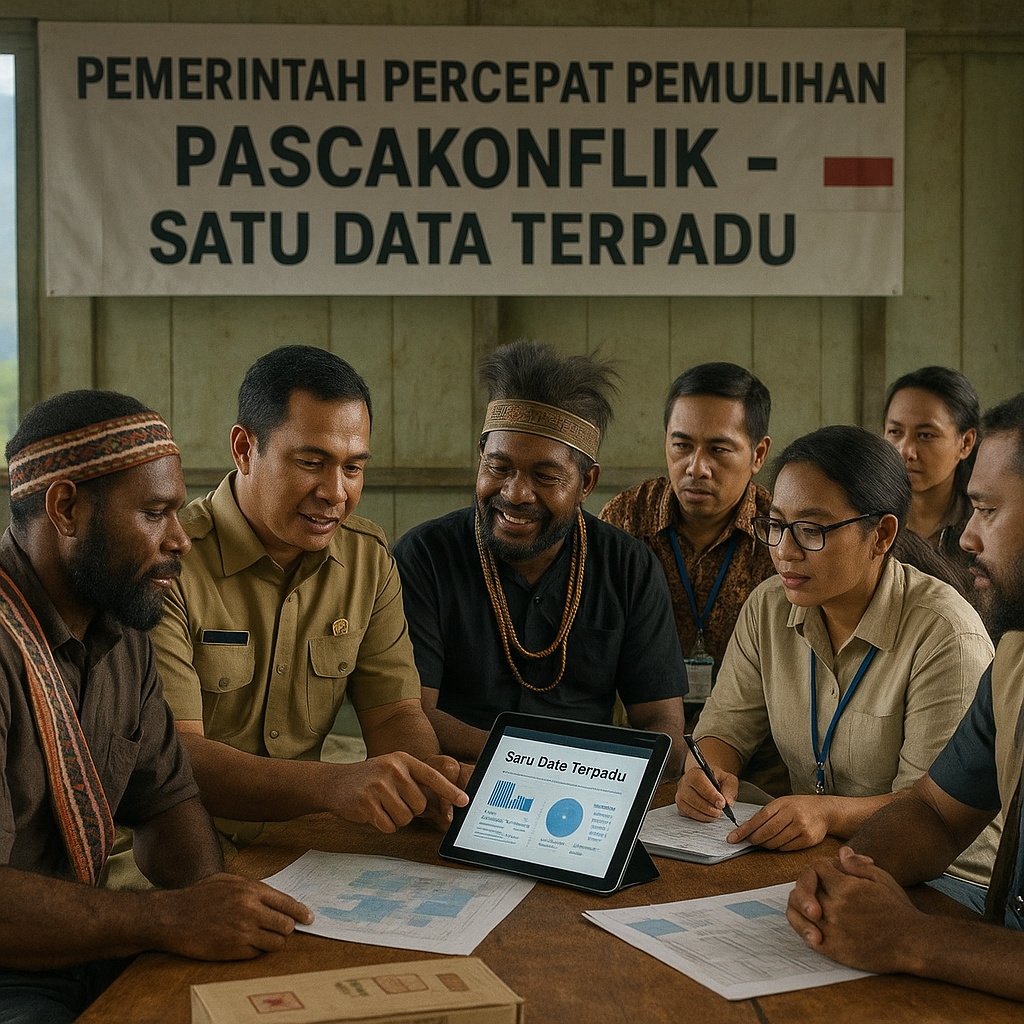 Pemerintah Percepat Pemulihan Pascakonflik Jayawijaya dan Lanny Jaya dengan Pendekatan Terintegrasi