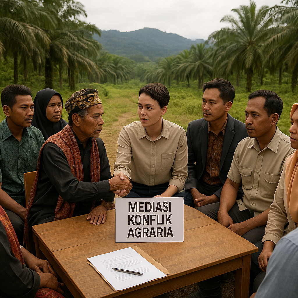 Pemerintah Luncurkan Program Mediasi Konflik Agraria di Sumatra