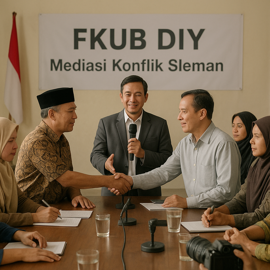 Forum Kerukunan Umat Beragama DIY Sukses Mediasi Konflik di Sleman