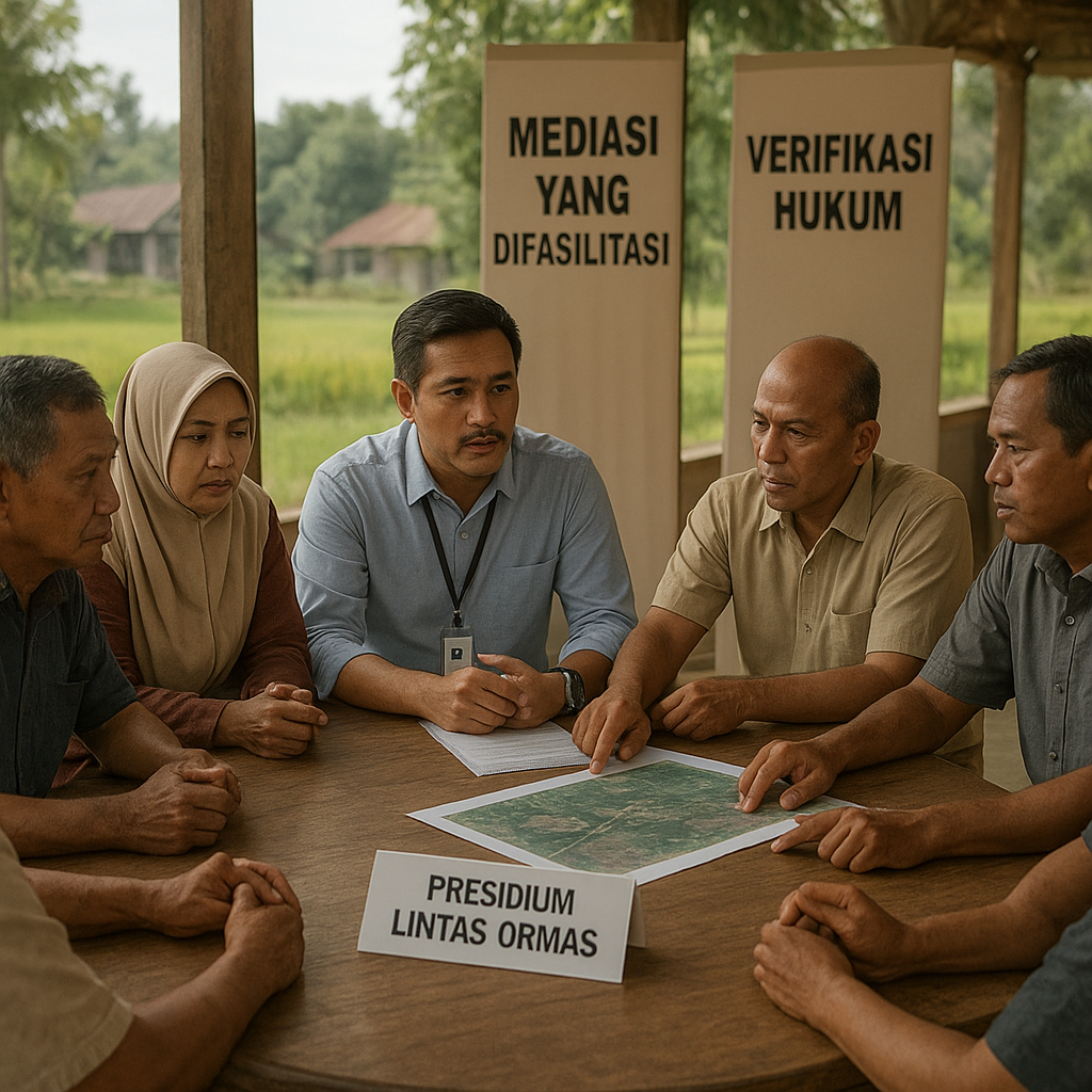 Presidium Lintas Ormas Tawarkan Solusi Tiga Pilar untuk Konflik Lahan Ujung Bori