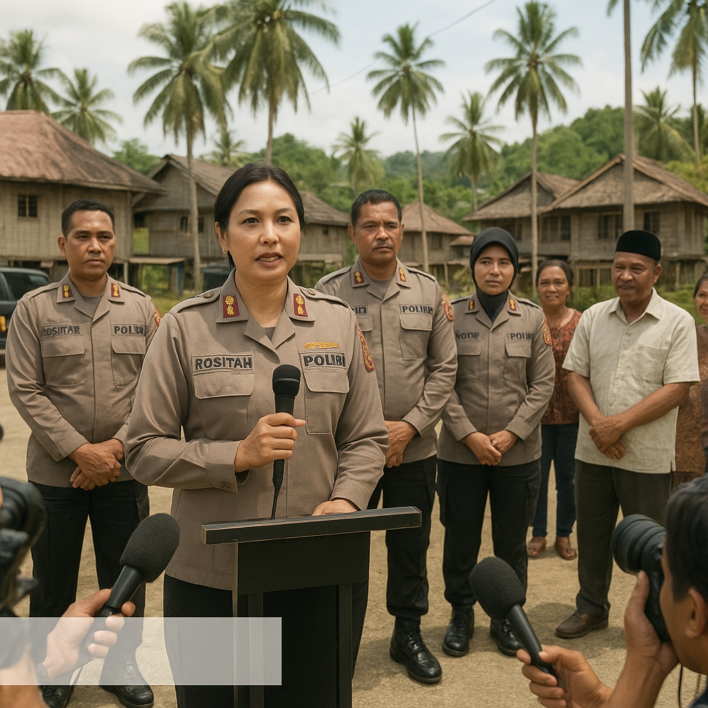 Aparat Pastikan Situasi Patahuwe-Lisabata Terkendali, Tekankan Penyelesaian Damai