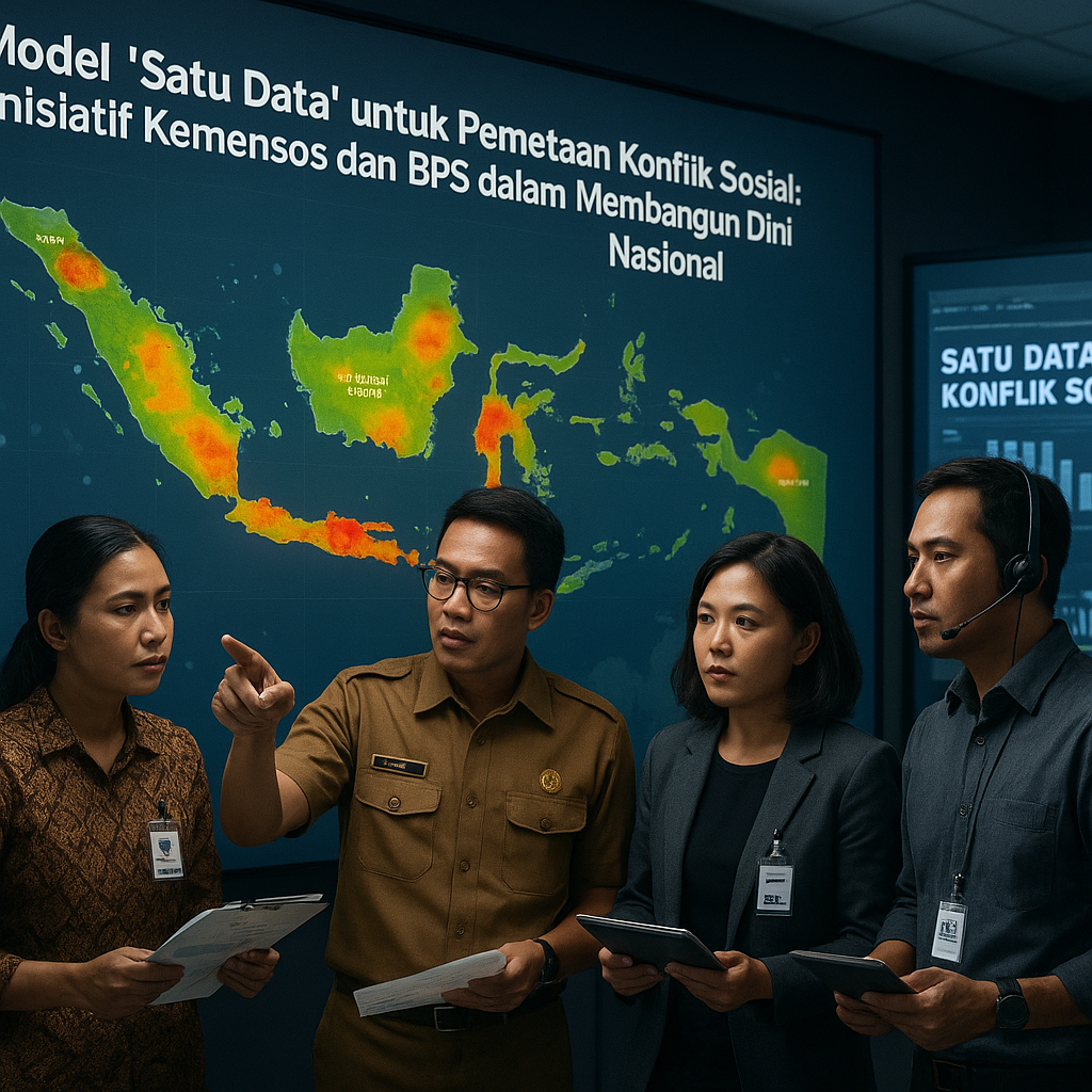 Model 'Satu Data' untuk Pemetaan Konflik Sosial: Inisiatif Kemensos dan BPS dalam Membangun Sistem Peringatan Dini Nasional
