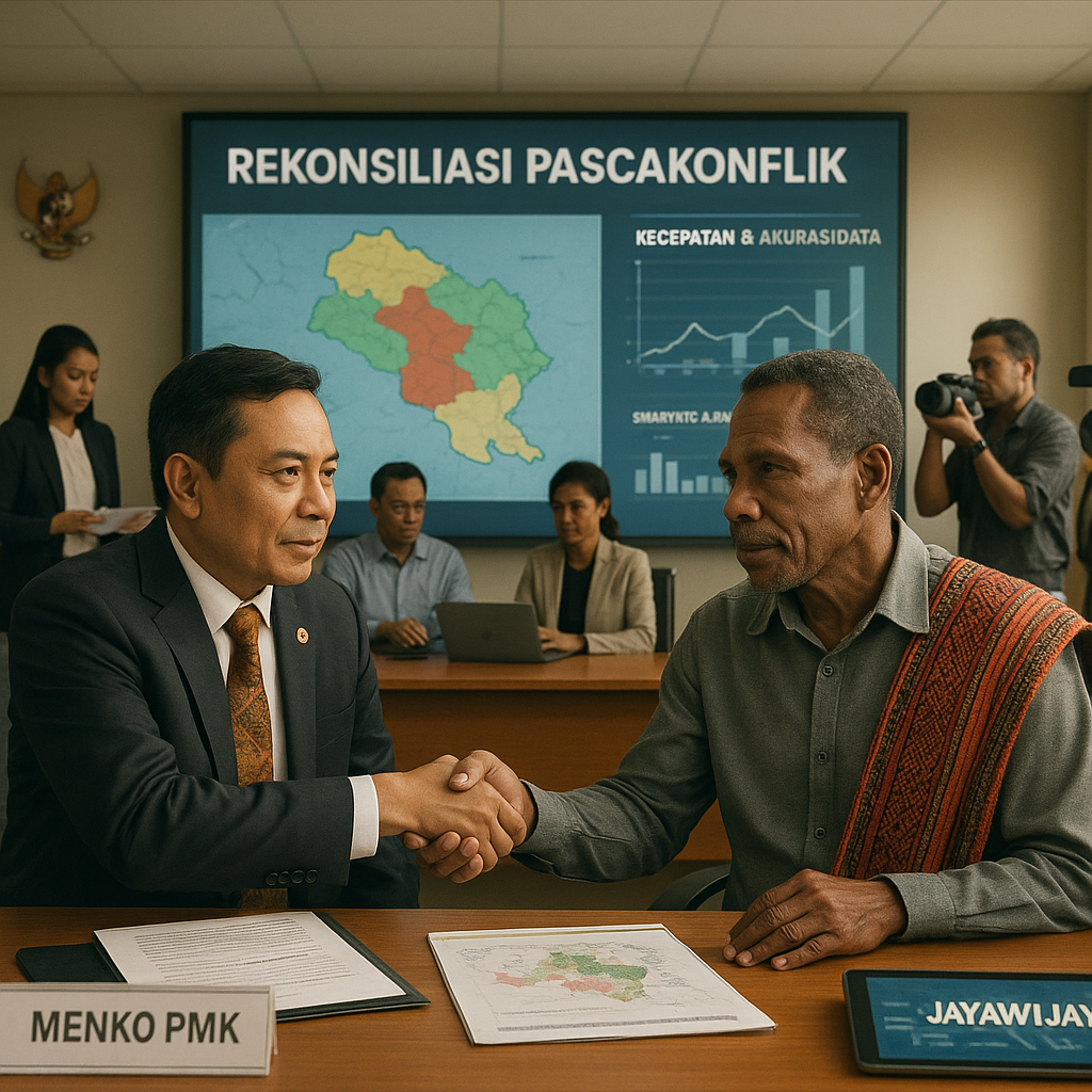 Pemerintah Pusat Percepat Rekonsiliasi Pascakonflik Jayawijaya